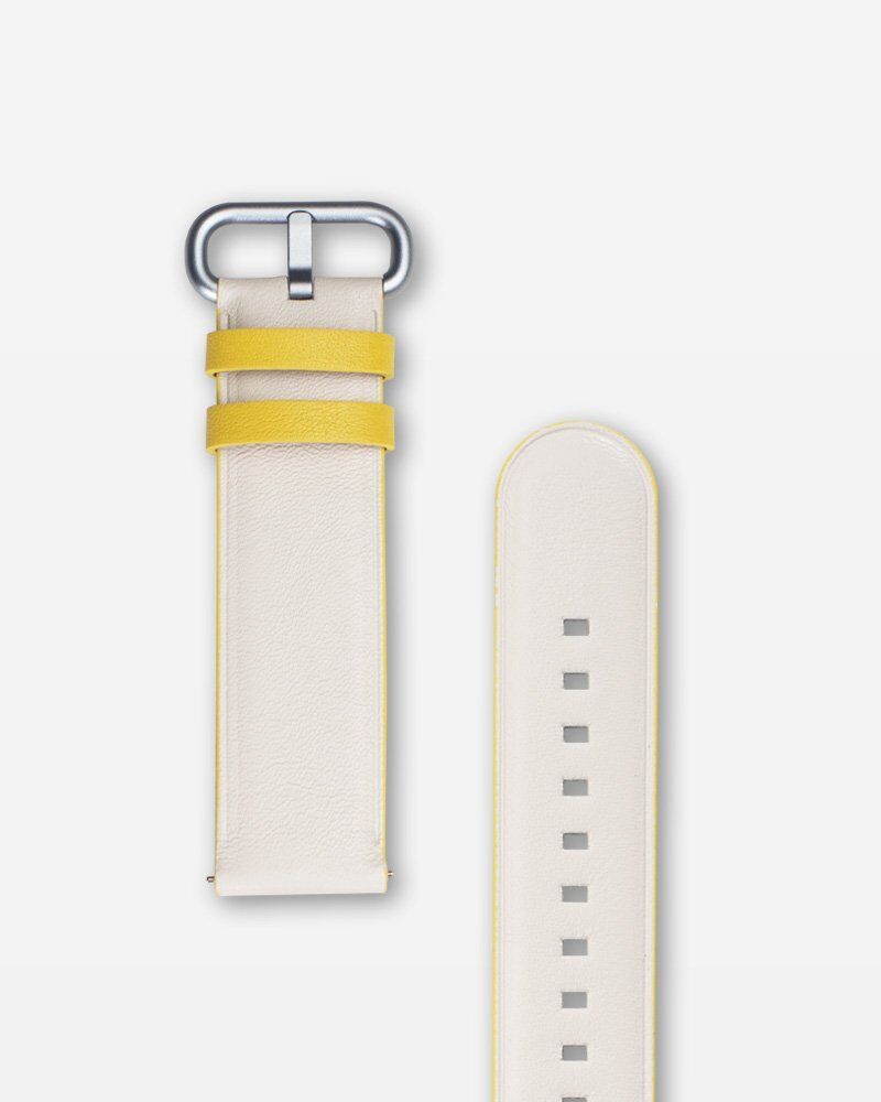 Active Leather ,Dress Grey Yellow 01